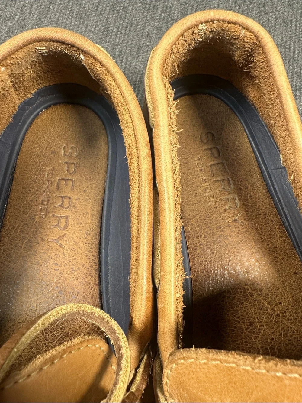 Sperry Men's Hamilton Driver 1-Eye Mocs Men's Size 11 M Leather Boat Shoes Tan